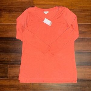 J. Jill Carnelian Long Sleeve Shirt